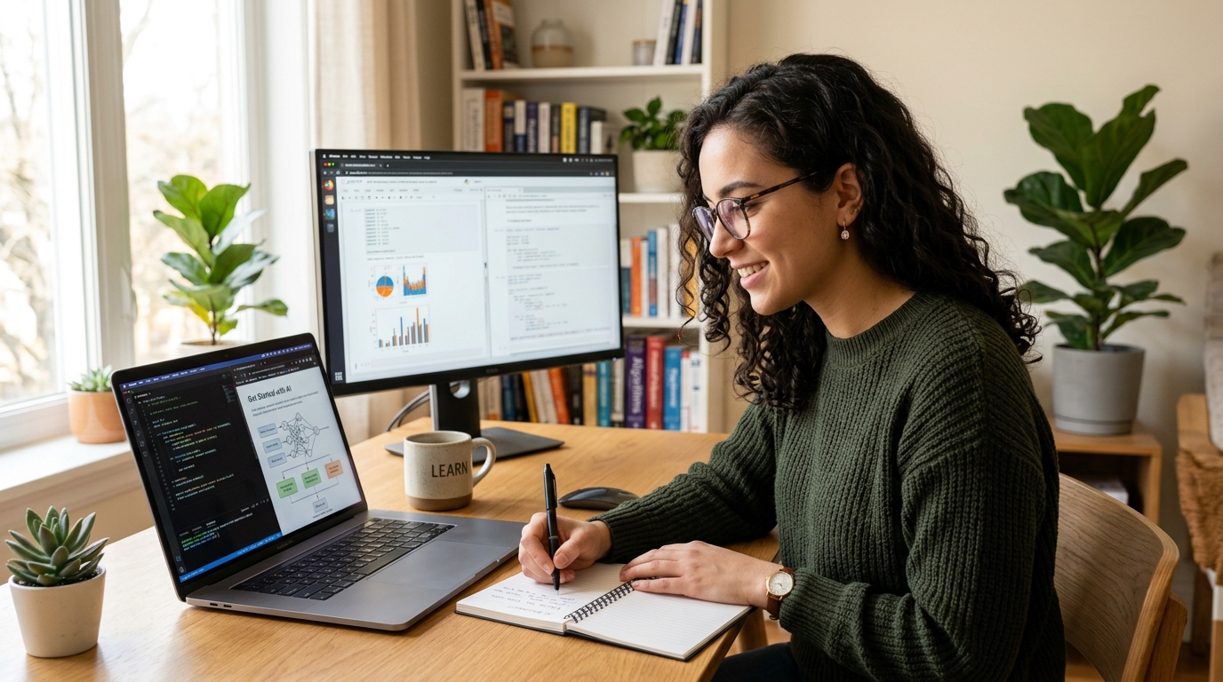 Débuter avec l'intelligence artificielle : le guide complet pour les novices
