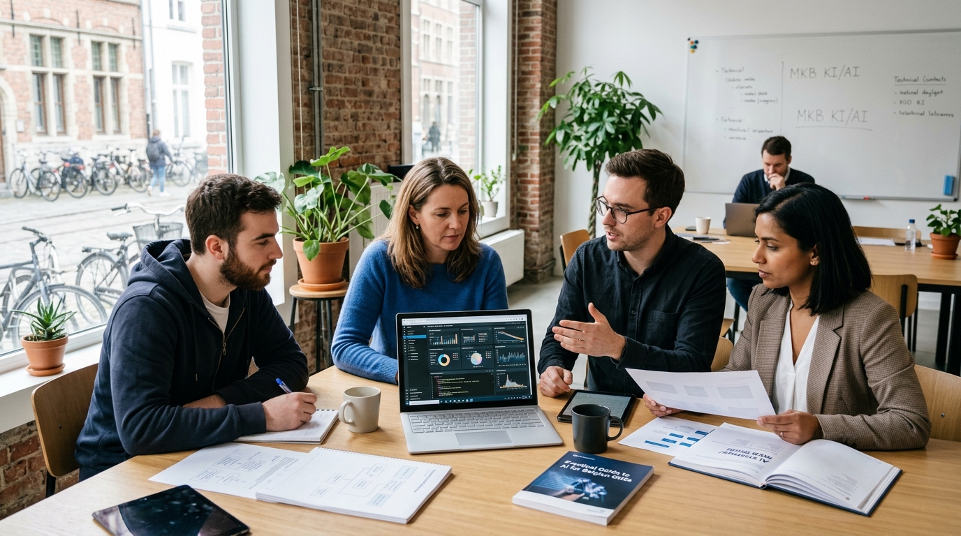 Intelligence artificielle pour les PME : guide pratique pour les petites entreprises belges